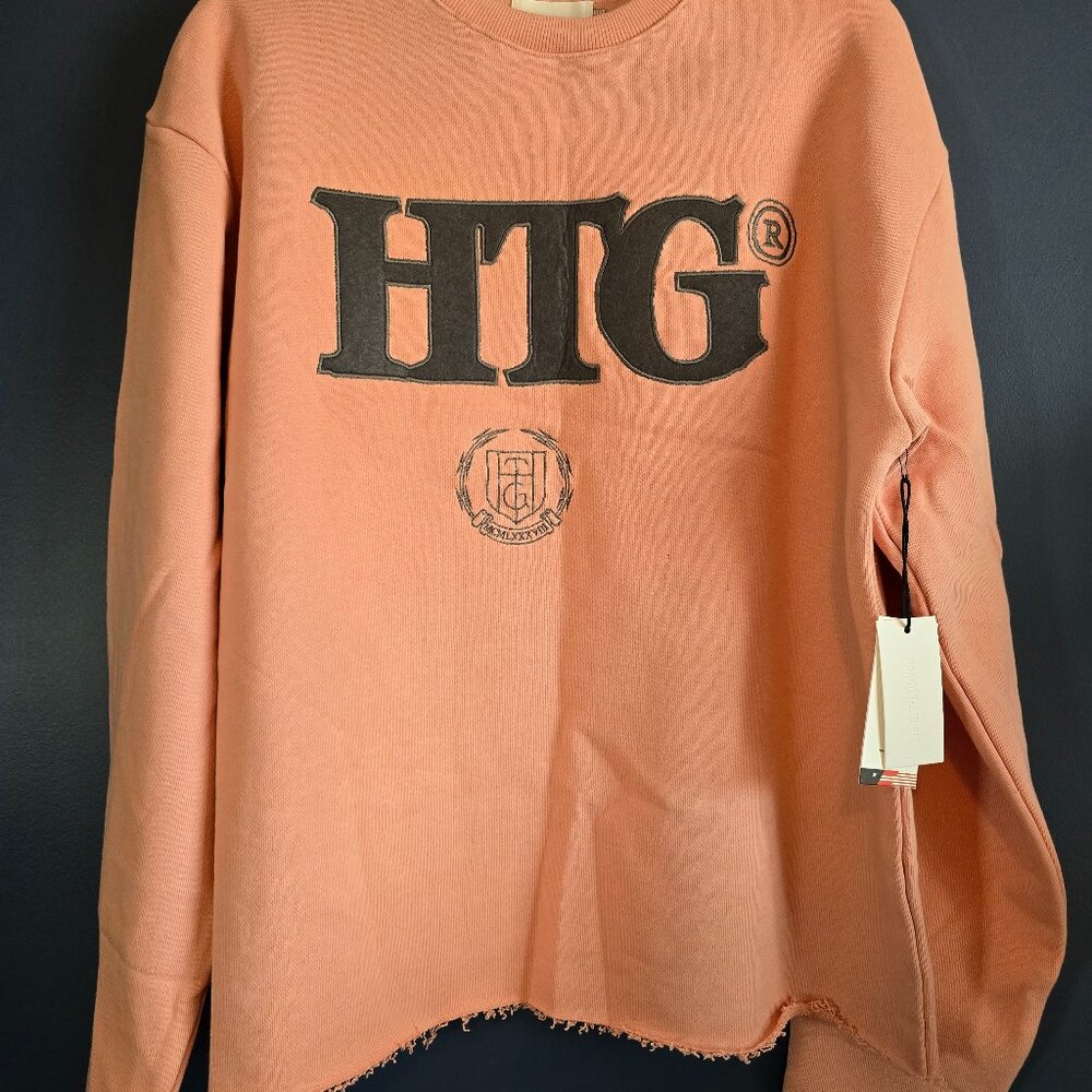 Share Honor The Gift Embroidered Studio Oversized Box Fit Crewneck Sweatshirt